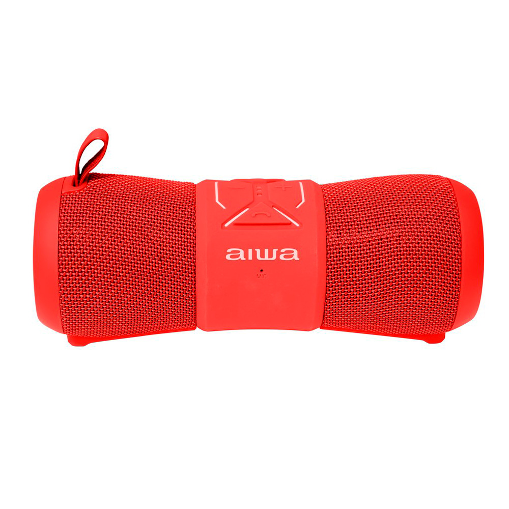 Foto 2 pulgar | Bocina Bluetooth Aiwa AW2WPFR Roja a Prueba de Agua