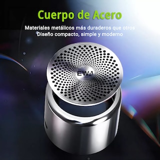 Foto 3 | Bocina Ewa A106 Pro Portátil Plateada 127/220 V