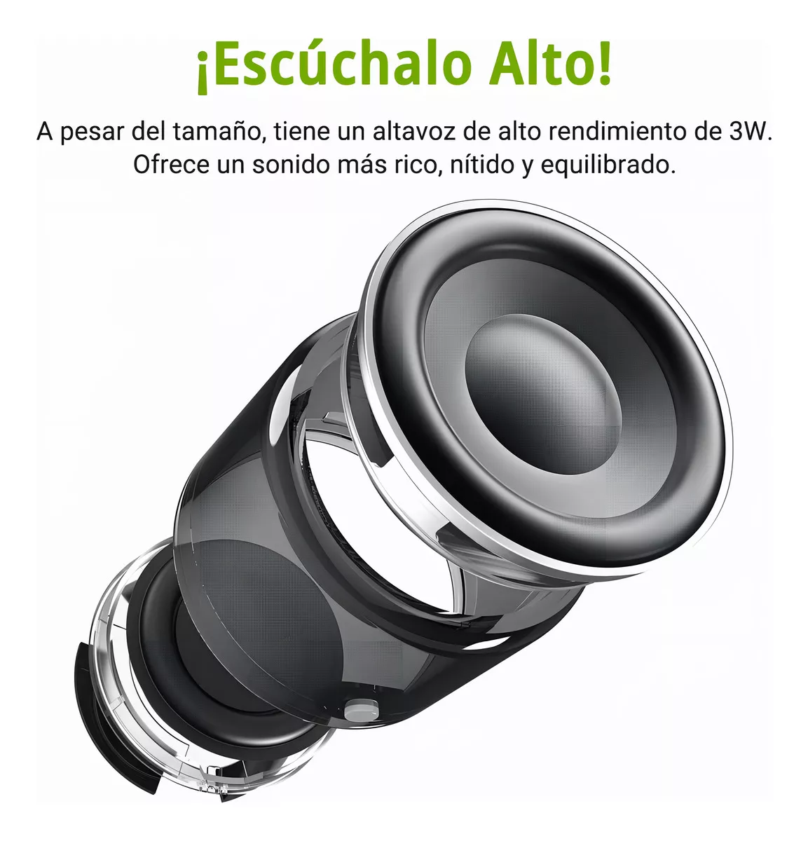 Foto 5 | Bocina Ewa A106 Bluetooth Portátil Y Recargable Negro