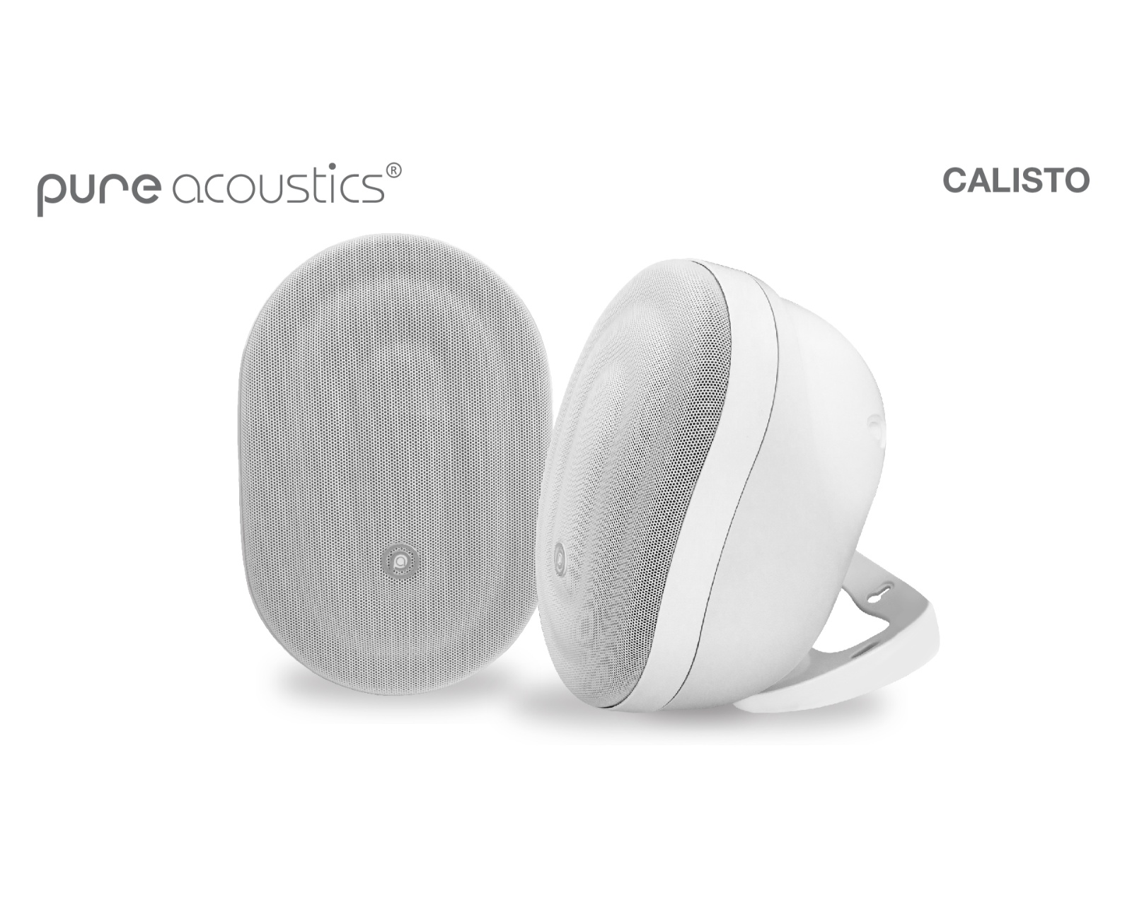 Foto 2 pulgar | Bocinas Activas de Exterior Inalámbricas Pure Acoustics Plug & Play IPX6 Bluethooth Calisto Blancas
