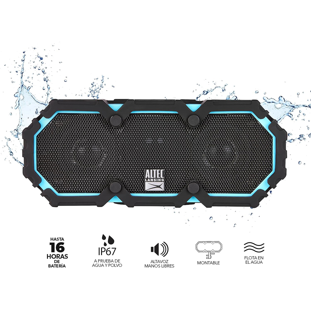 Foto 6 pulgar | Altec Lansing Lifejacket 2 Bocina Portátil Bluetooth Resistente Al Agua - Imw577-ab