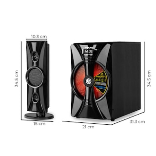 Foto 2 | Steelpro Minicomponente Home Theater 8,000 W - Armony - B3.1 Color Negro Potencia Rms 475 W