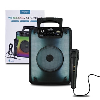 Foto 1 | Bocina Bluetooth Gts-1868 4 Pulgadas Con Micrófono