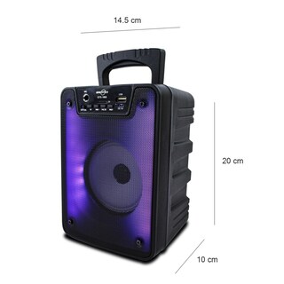 Foto 2 | Bocina Bluetooth Gts-1868 4 Pulgadas Con Micrófono