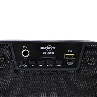 Foto 5 | Bocina Bluetooth Gts-1868 4 Pulgadas Con Micrófono
