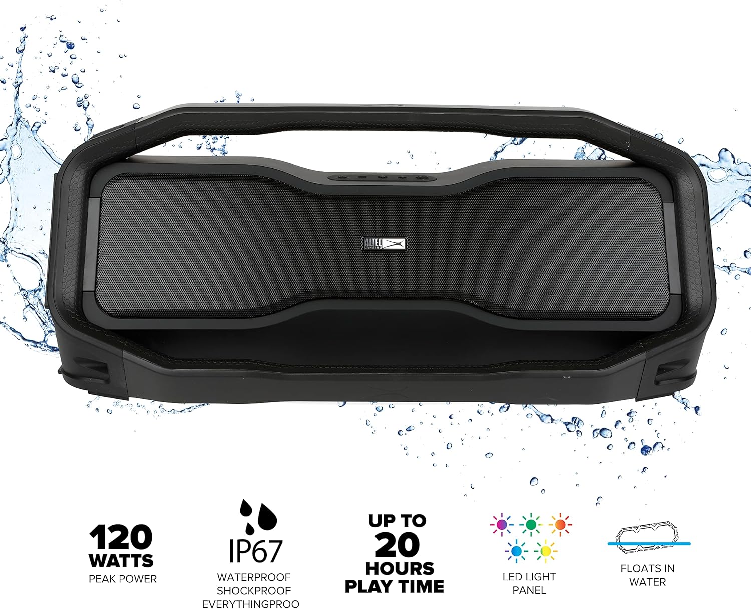 Foto 3 pulgar | Bocina Bluetooth Altec Lansing Imw3100  De 120 Watts