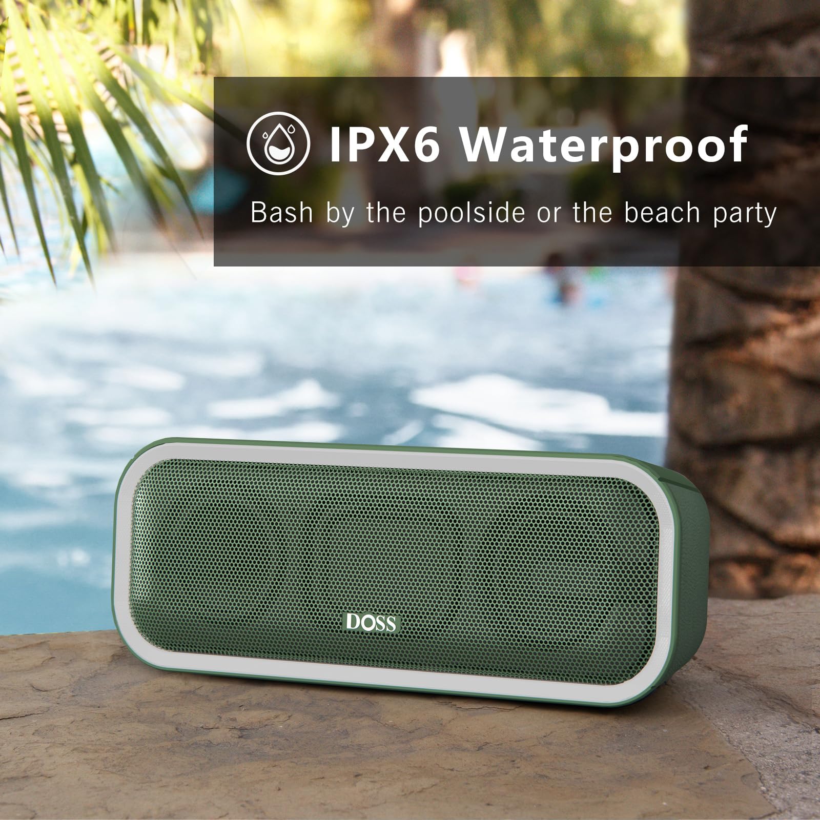 Foto 5 pulgar | Altavoz Bluetooth Doss Soundbox Pro+ 24w Ipx6 Impermeable - Venta Internacional