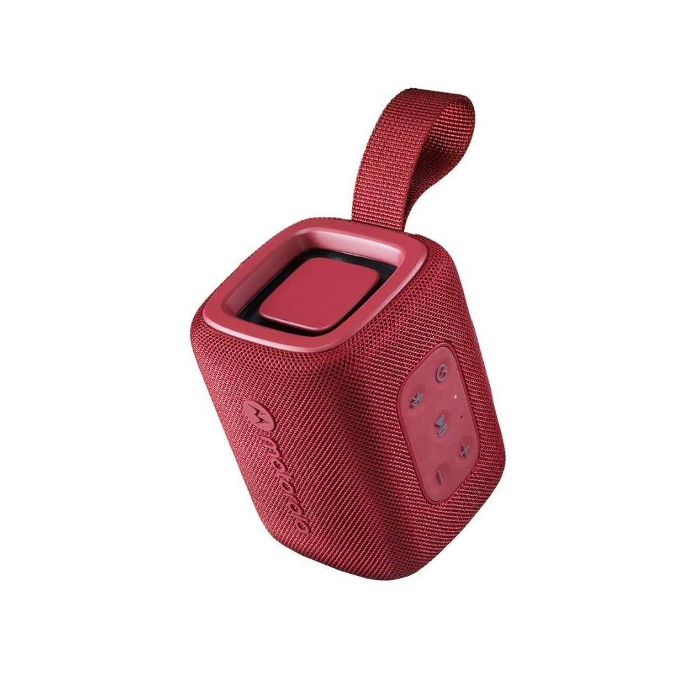 Bocina Motorola Rokr 300 Bluetooth Portátil Ip67 Rojo