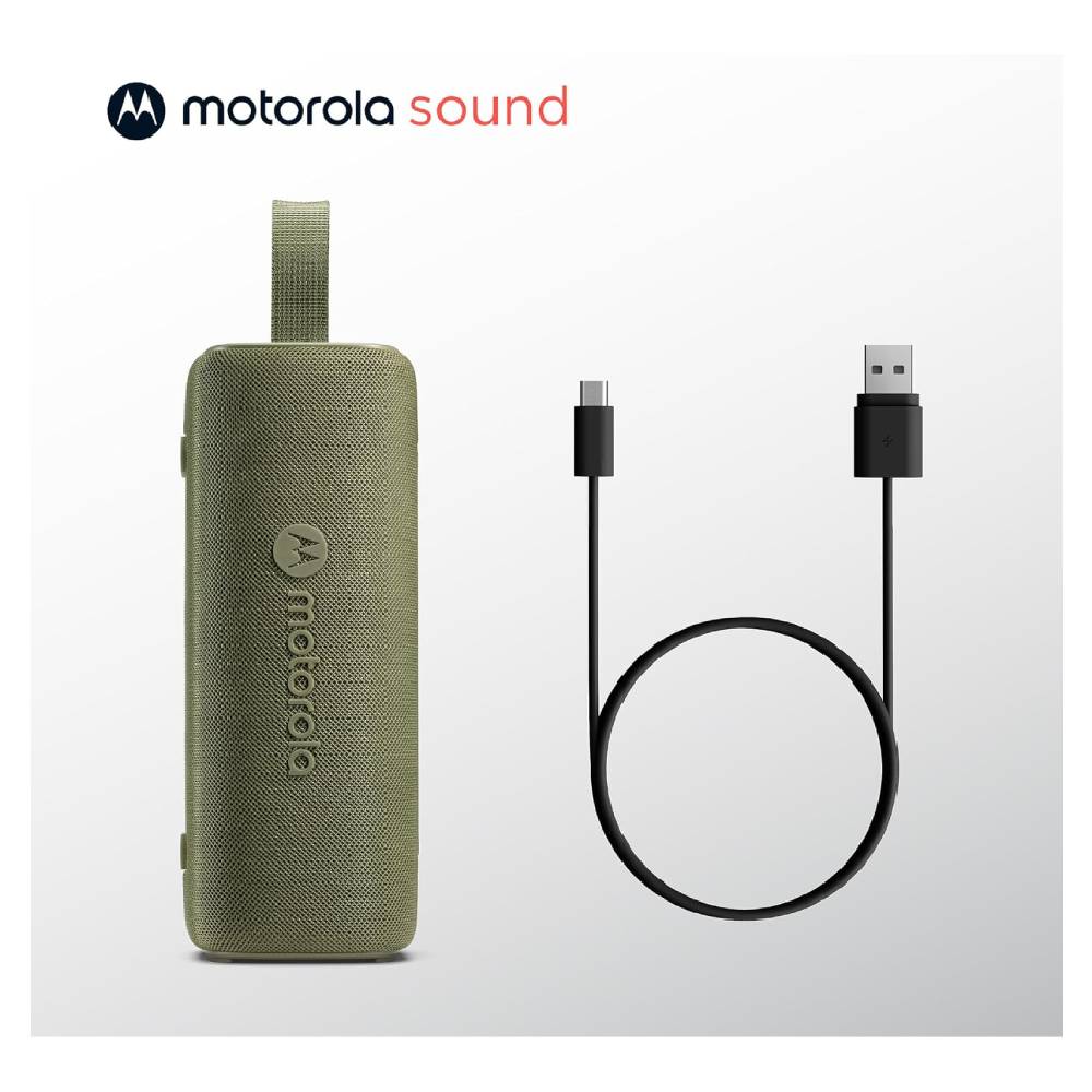 Foto 6 pulgar | Bocina Motorola Rokr 600 Bluetooth Portátil Ip67 Verde Olivo