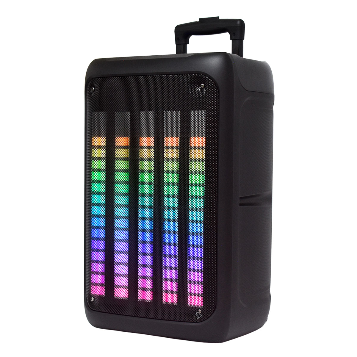 Foto 3 | Bocina Bluetooth de 12″ Karaoke con 5 Barras de Luz Led