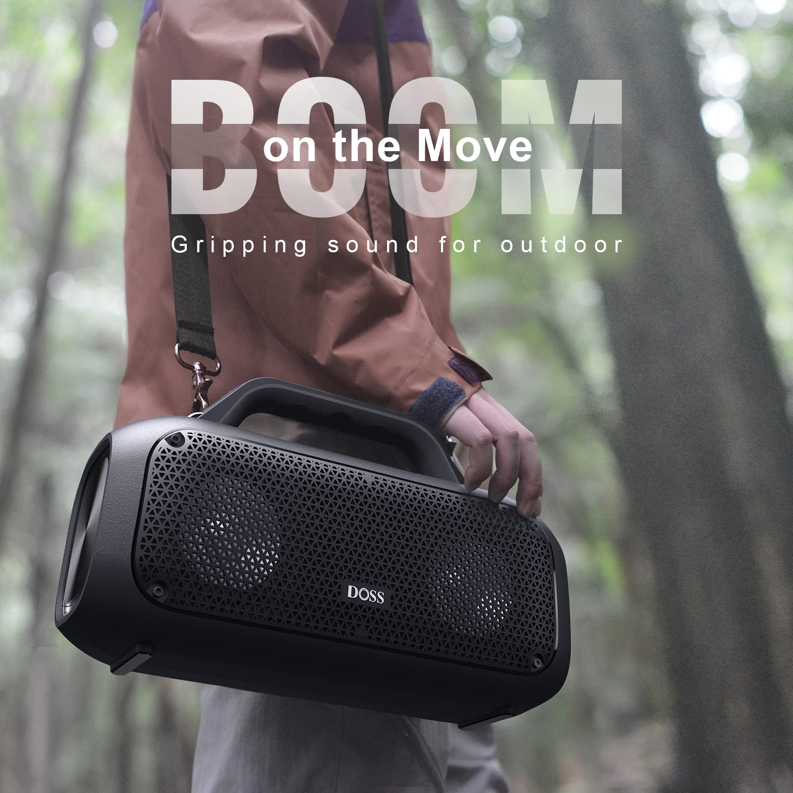 Foto 8 pulgar | Altavoz Bluetooth Para Exteriores Doss Extreme Boom De 60 W Con 30 H De Tiempo De Reproducción - Venta Internacional.