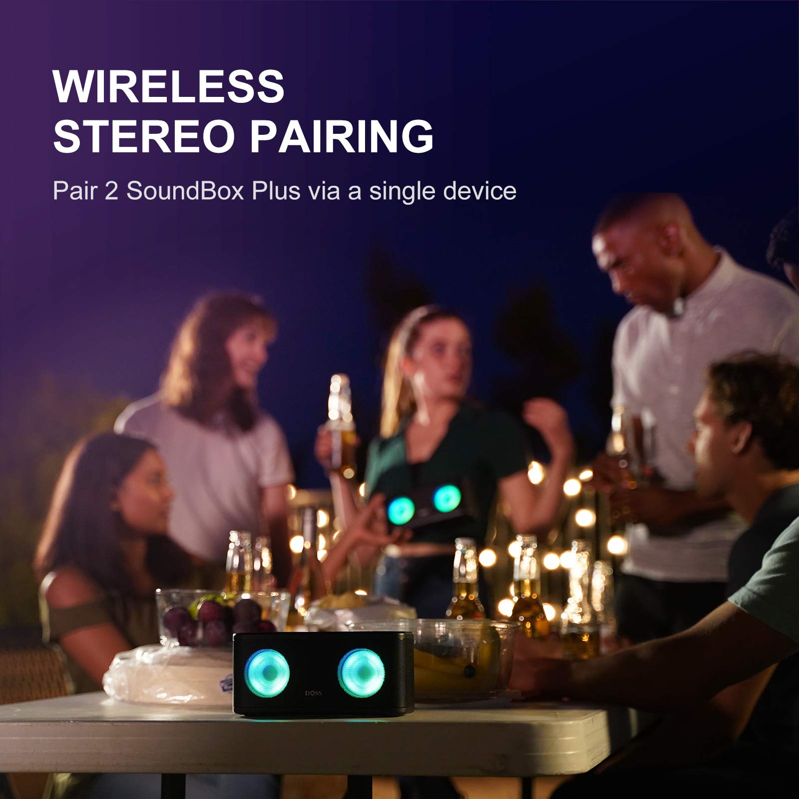Foto 4 | Altavoz Bluetooth Doss Soundbox Plus Portable 16w 20h Playti - Venta Internacional.