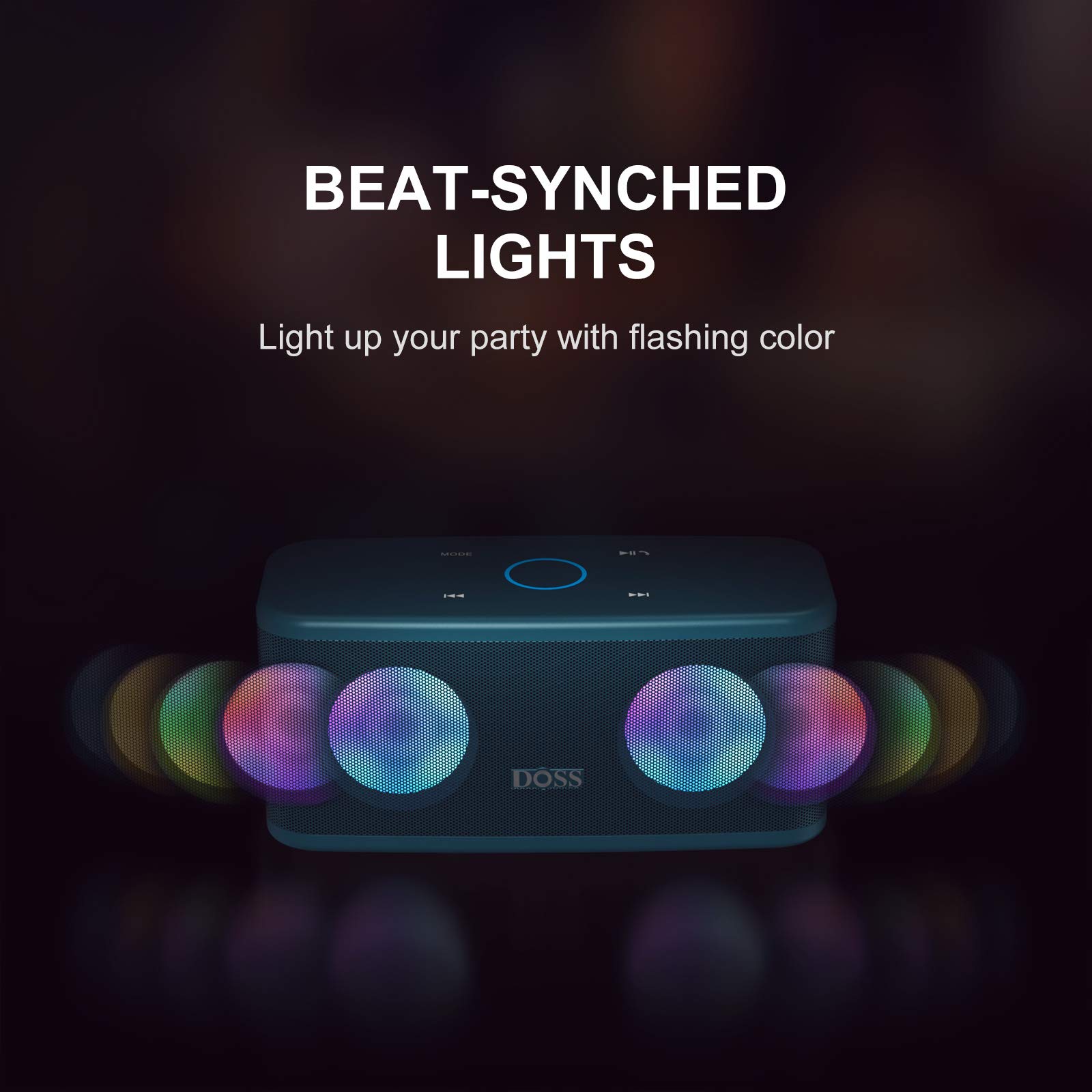 Foto 5 | Altavoz Bluetooth Doss Soundbox Plus Portable 16w 20h Playti - Venta Internacional.