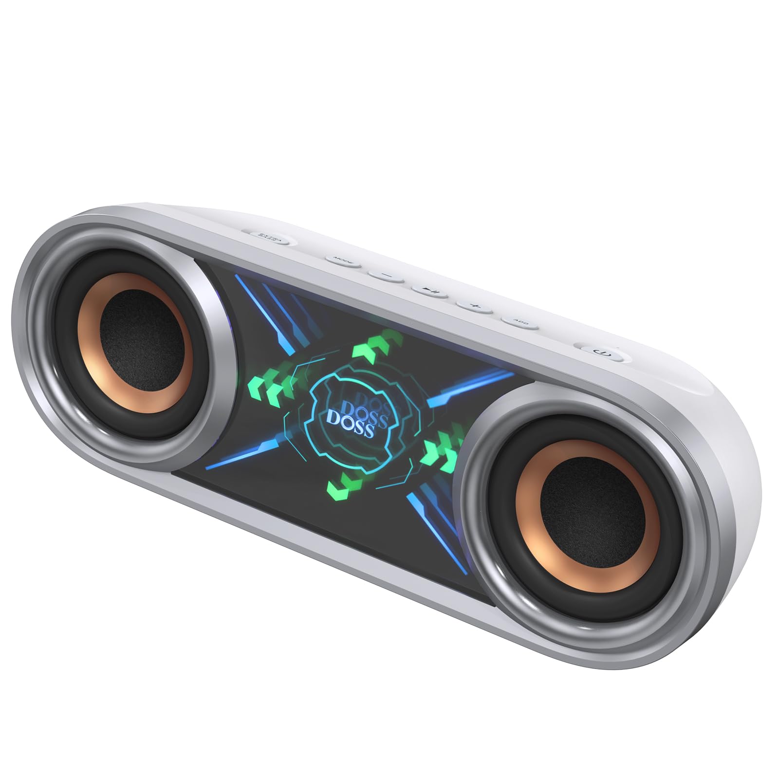 Foto 2 pulgar | Altavoz Bluetooth Doss Soundbox Pro+ P400 50w Estéreo Blanco - Venta Internacional.