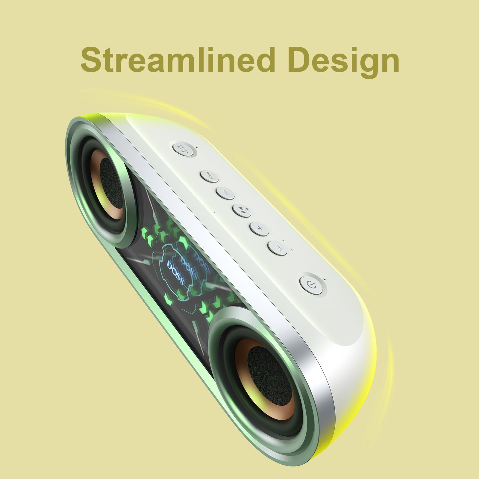 Foto 3 pulgar | Altavoz Bluetooth Doss Soundbox Pro+ P400 50w Estéreo Blanco - Venta Internacional.