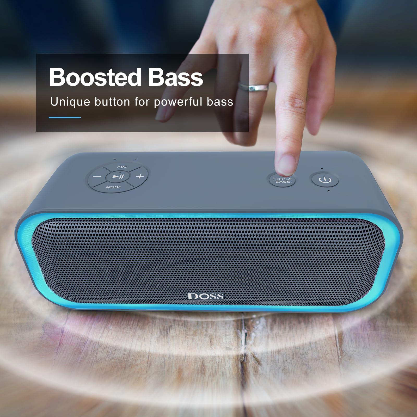 Foto 4 pulgar | Altavoz Bluetooth Doss Soundbox Pro 20w Stereo Sound Ipx6 - Venta Internacional.