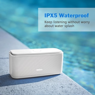 Foto 4 | Altavoz Bluetooth Doss Soundbox Touch 12w Ipx5 20h Blanco - Venta Internacional.