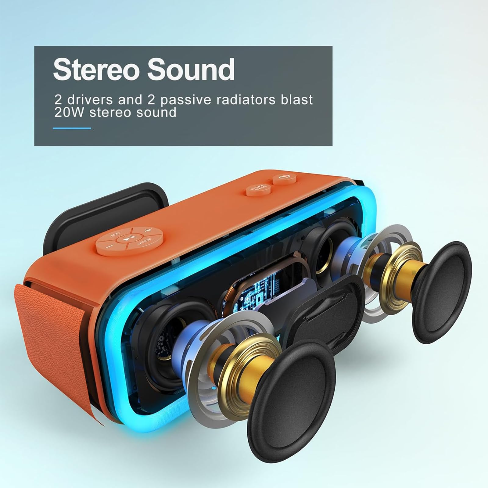 Foto 3 pulgar | Altavoz Bluetooth Doss Soundbox Pro 20w Stereo Sound Ipx6 - Venta Internacional.