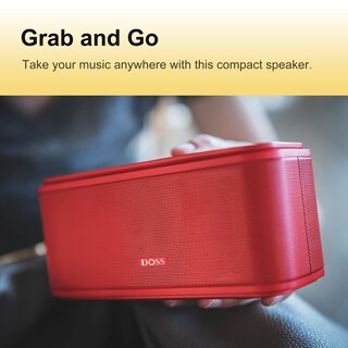 Foto 6 | Altavoz Bluetooth Doss Soundbox Touch 12w Hd Sound Red - Venta Internacional.