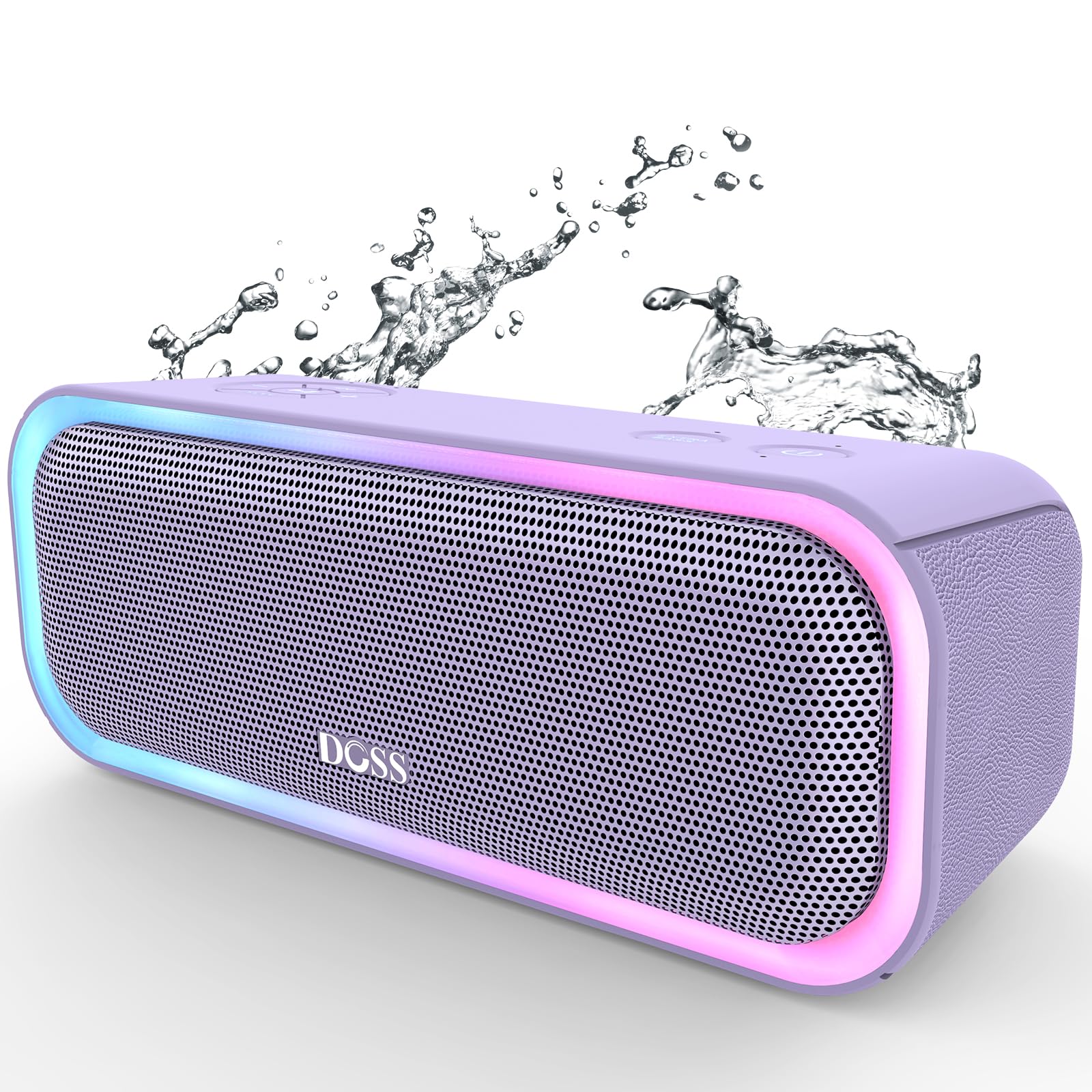 Foto 2 pulgar | Altavoz Bluetooth Doss Soundbox Pro 20w Stereo Sound Ipx6 Púrpura - Venta Internacional.