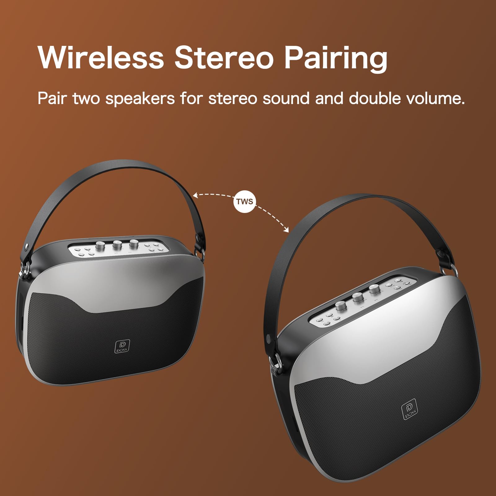 Foto 6 pulgar | Altavoz Bluetooth Doss Soundbox H100 De 50 W Con 24 Horas De Reproducción - Venta Internacional.