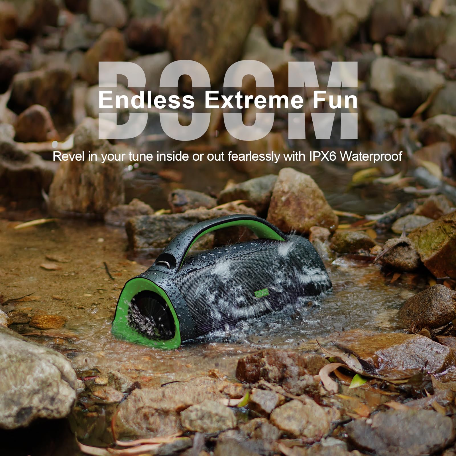 Foto 4 pulgar | Altavoz Bluetooth Doss Extreme Boom Pro 100w Stereo Sound - Venta Internacional.