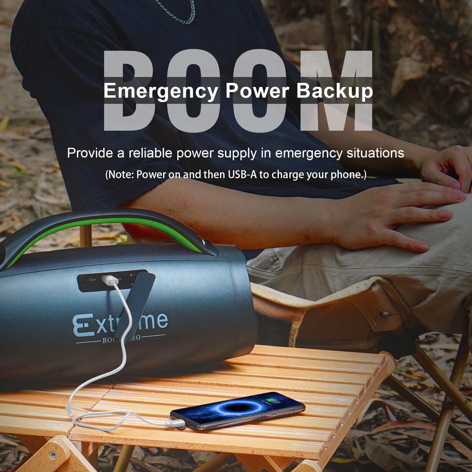 Foto 6 pulgar | Altavoz Bluetooth Doss Extreme Boom Pro 100w Stereo Sound - Venta Internacional.