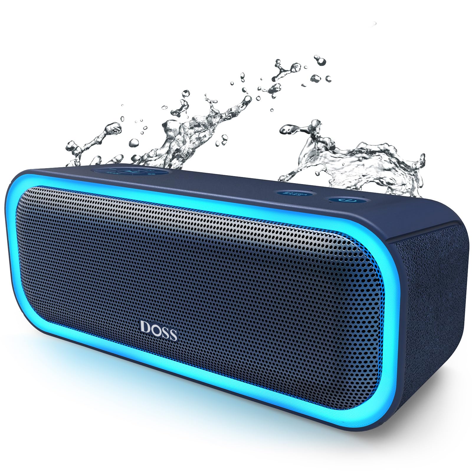 Foto 2 pulgar | Altavoz Bluetooth Doss Soundbox Pro 20w Stereo Sound Ipx6 Azul - Venta Internacional.