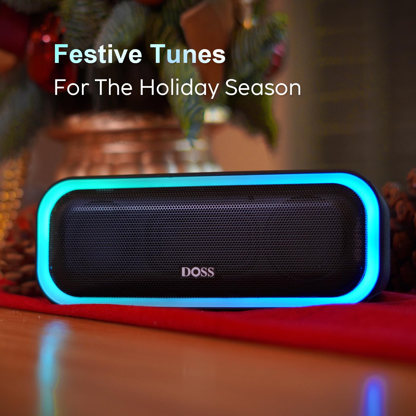 Foto 4 | Altavoz Bluetooth Doss Soundbox Pro 20w Stereo Sound Ipx6 Azul - Venta Internacional.