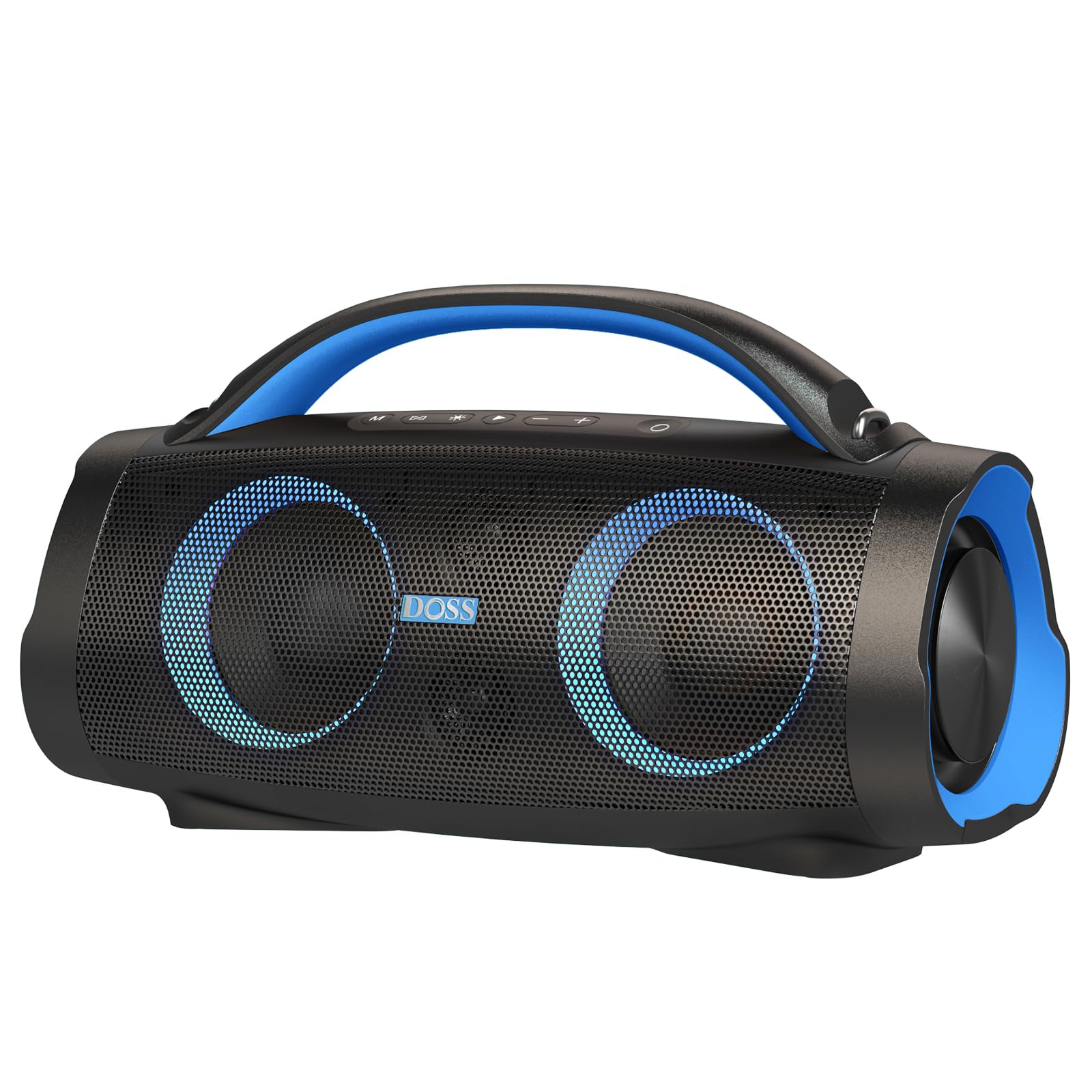 Foto 2 pulgar | Altavoz Bluetooth Doss Extreme Boom Pro 100w Estéreo Azul - Venta Internacional.