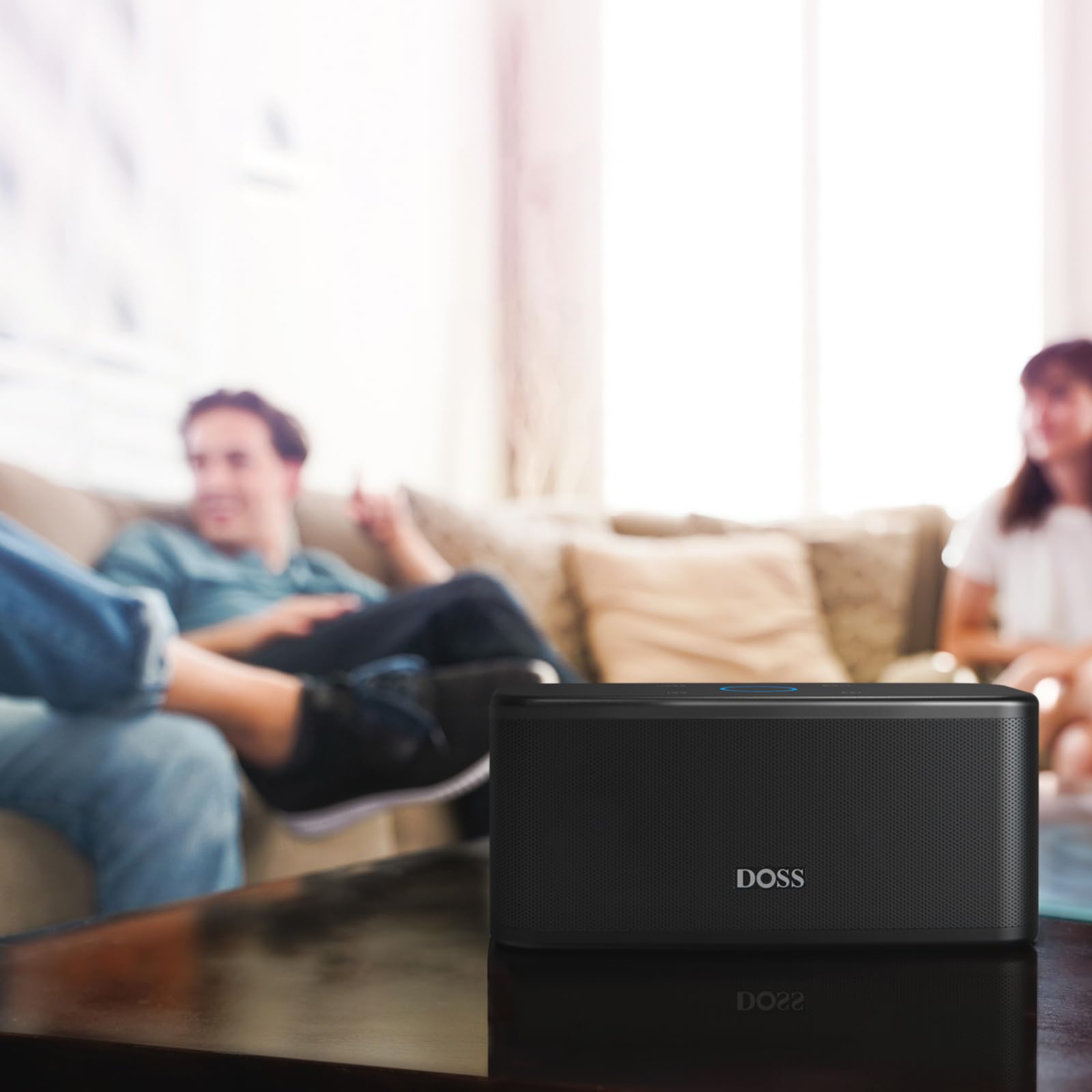 Foto 7 pulgar | Altavoz Bluetooth Doss Soundbox Plus Hd Sound 16w 20h Negro - Venta Internacional.