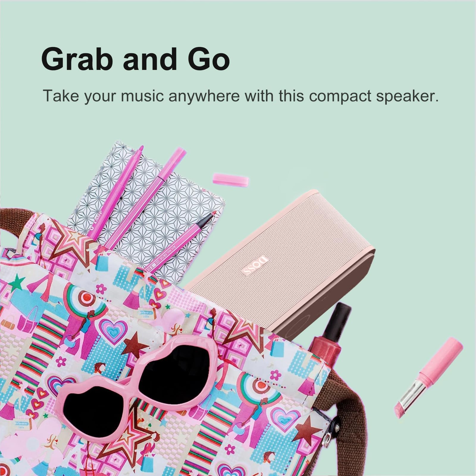 Foto 7 pulgar | Altavoz Bluetooth Doss Soundbox Touch 12w Ipx5 Impermeable - Venta Internacional