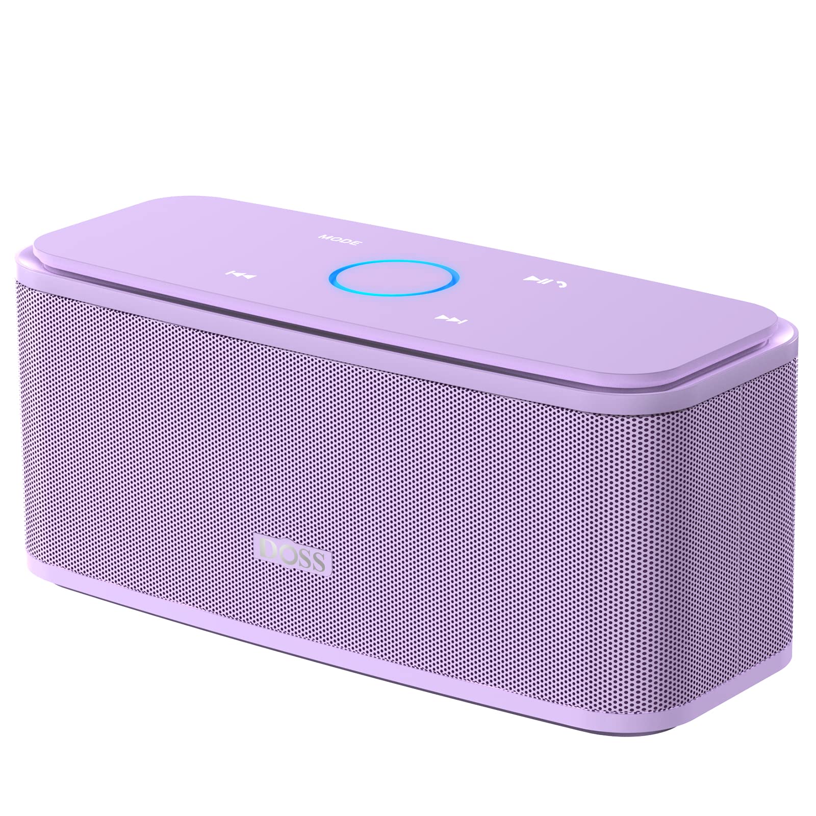 Foto 2 pulgar | Altavoz Bluetooth Doss Soundbox Touch 12w Hd Sound Purple - Venta Internacional.