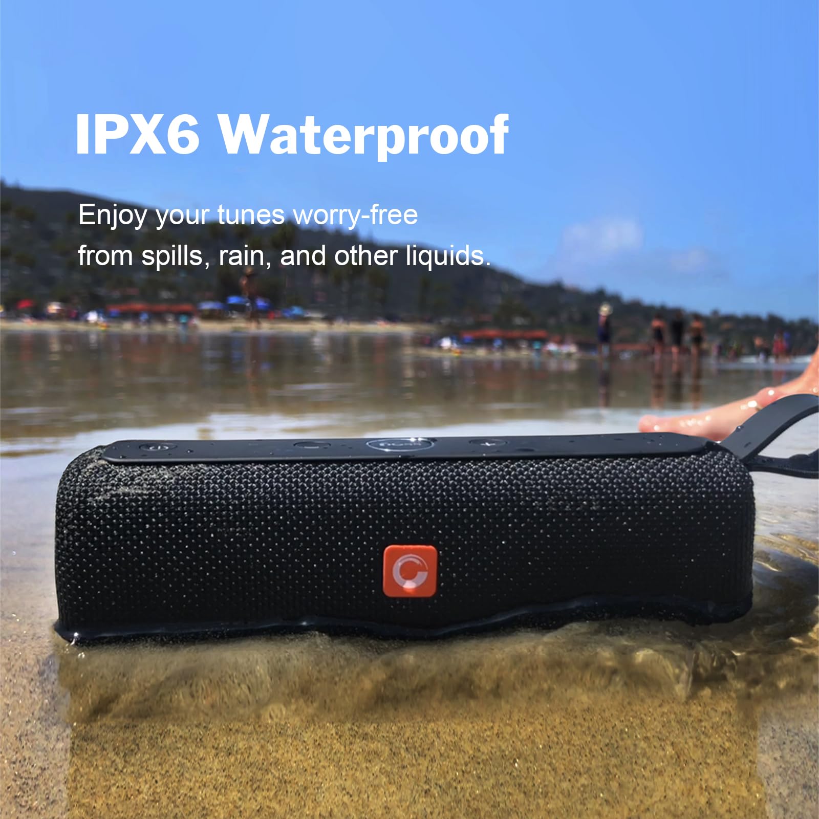 Foto 4 pulgar | Altavoz Bluetooth Doss E-go Ii 12w Ipx6 Resistente Al Agua 12h - Venta Internacional