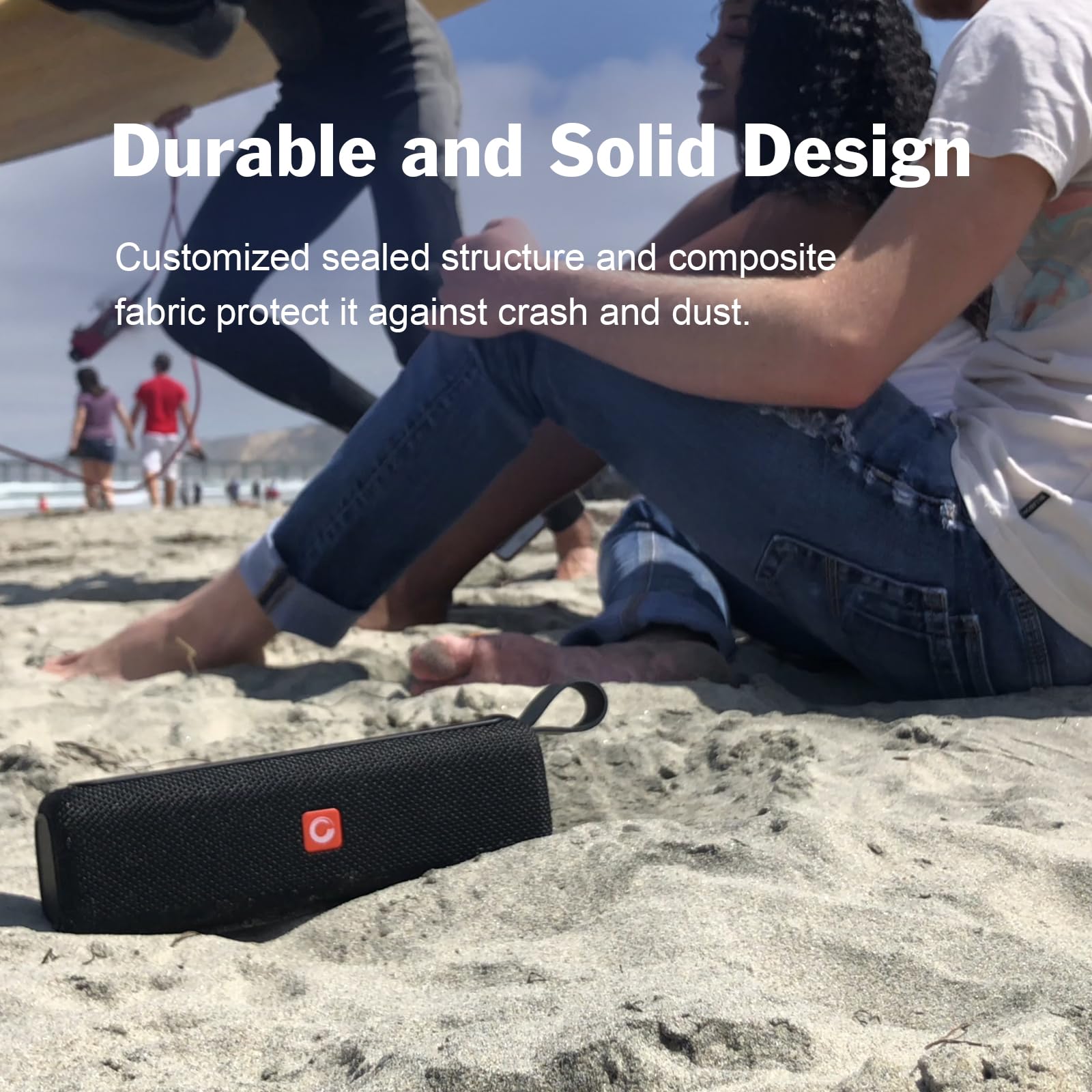 Foto 5 pulgar | Altavoz Bluetooth Doss E-go Ii 12w Ipx6 Resistente Al Agua 12h - Venta Internacional