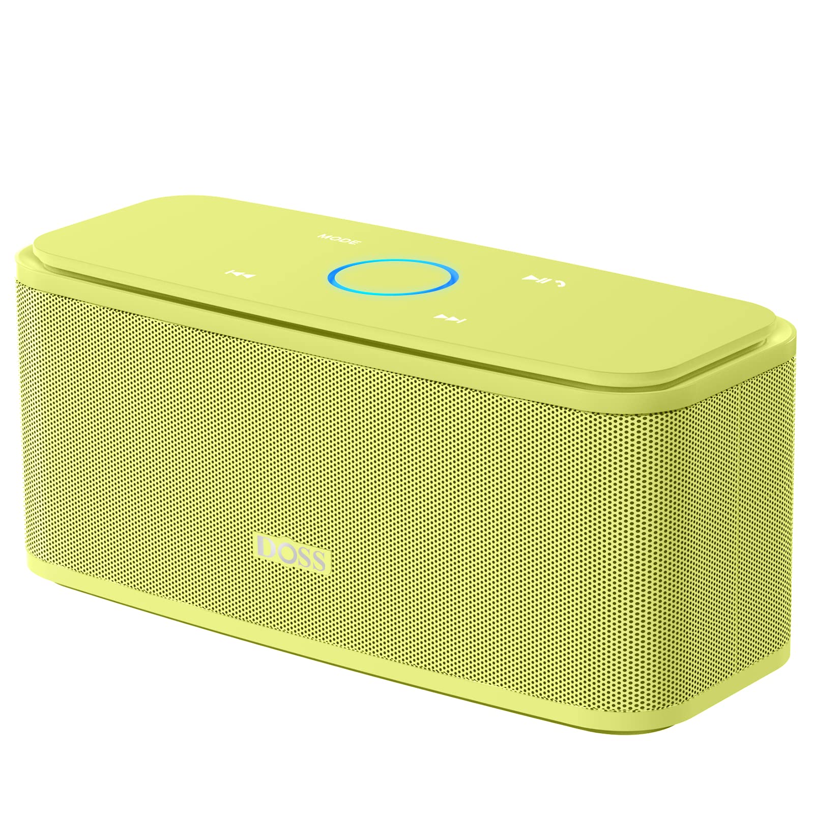 Altavoz Bluetooth Doss Soundbox Touch 12w Hd Sound Yellow - Venta Internacional.