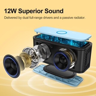 Foto 2 | Altavoz Bluetooth Doss Soundbox Touch 12w Hd Sound Ipx5 - Venta Internacional