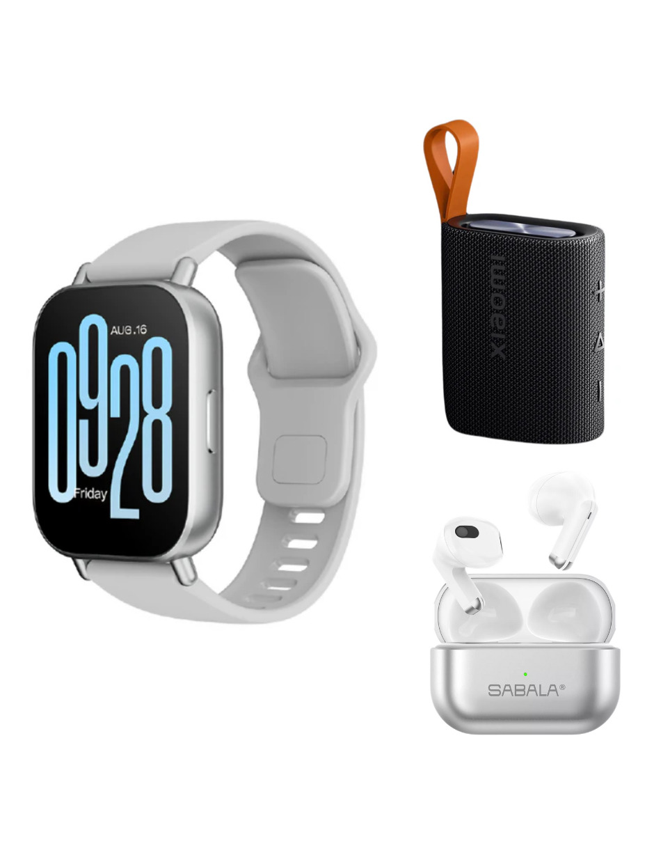 Foto 2 pulgar | Bundle Xiaomi Sound Poket Negro + Xiaomi Redmi Watch 5 Active + Sabala St-59.