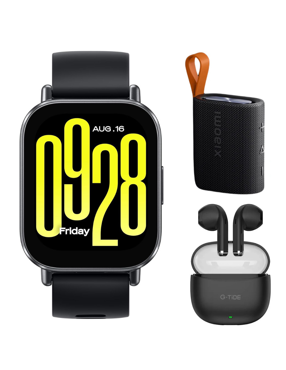 Foto 2 pulgar | Bundle Xiaomi Sound Poket Negro + G-tide L21. +  Xiaomi Redmi Watch 5 Active