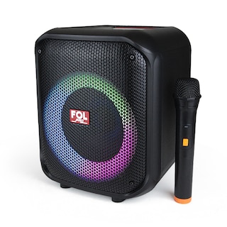 Foto 1 | Bocina Fol Portatil Recargable Inalámbrico Bluetooth Tws Con Micrófono Inalámbrico Fs-l1216m