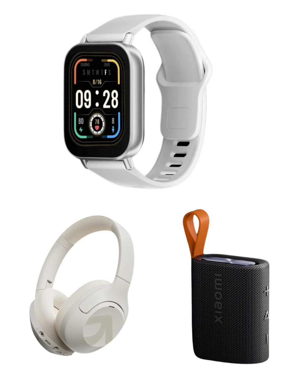 Foto 4 pulgar | Bundle Xiaomi Sound Poket Negro + Filwans H-zero + Xiaomi Redmi Watch 5 Active