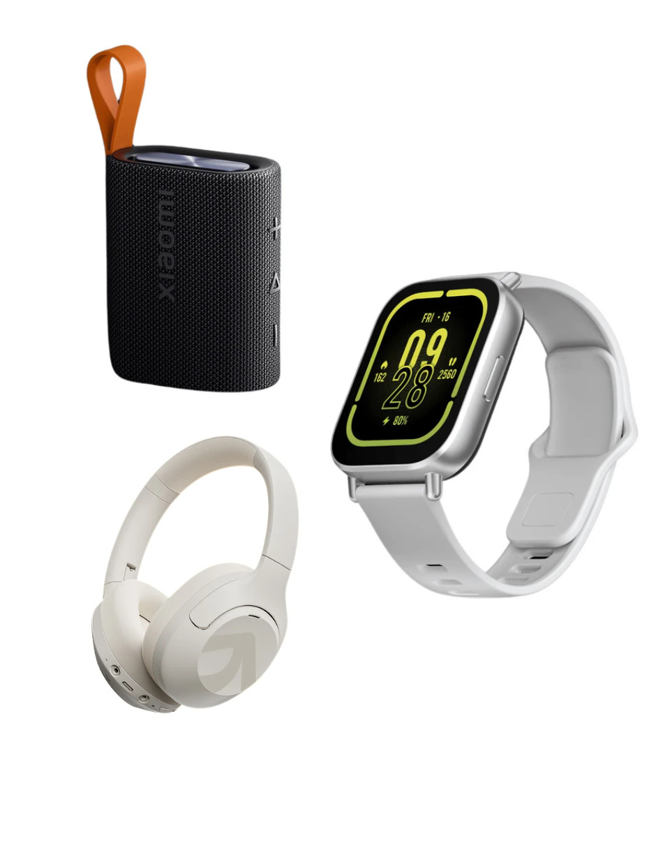 Foto 6 pulgar | Bundle Xiaomi Sound Poket Negro + Filwans H-zero + Xiaomi Redmi Watch 5 Active