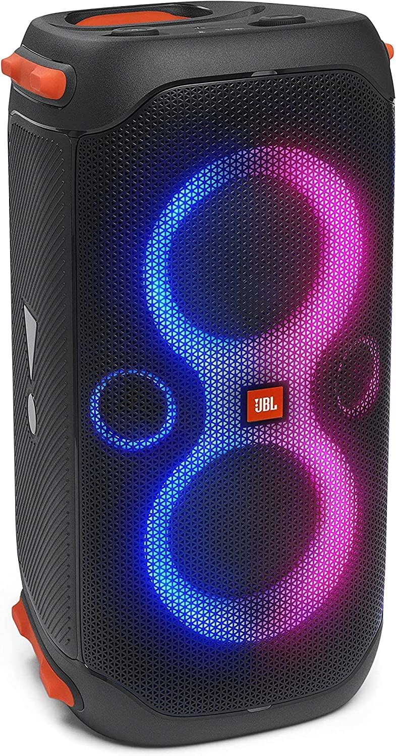 Bocina Jbl Partybox110 Buetooth Portátil 116w con Luz Negra