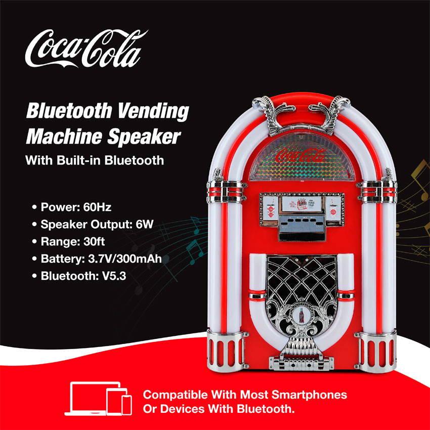 Foto 2 | Bocina Bt Coca-cola Rocola