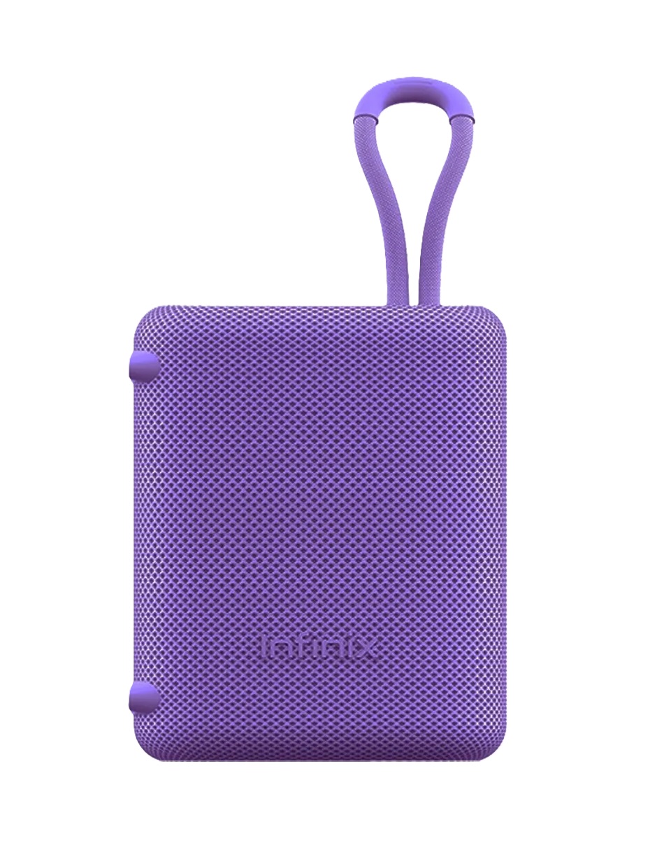 Bocina Bluethoot Infinix Pocketbeat Púpura