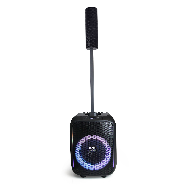 Foto 2 pulgar | Bocina  Fol Torre de Sonido Inalámbrica Portátil Bluetooth Tws Recargable Con Micrófono