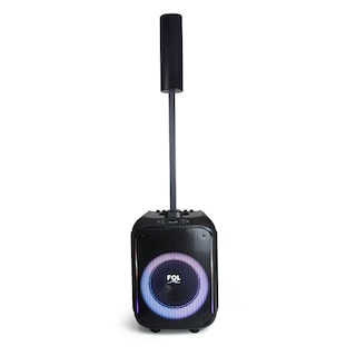 Foto 1 | Bocina Fol Torre de Sonido Inalámbrica Portátil Bluetooth Tws Recargable Con Micrófono