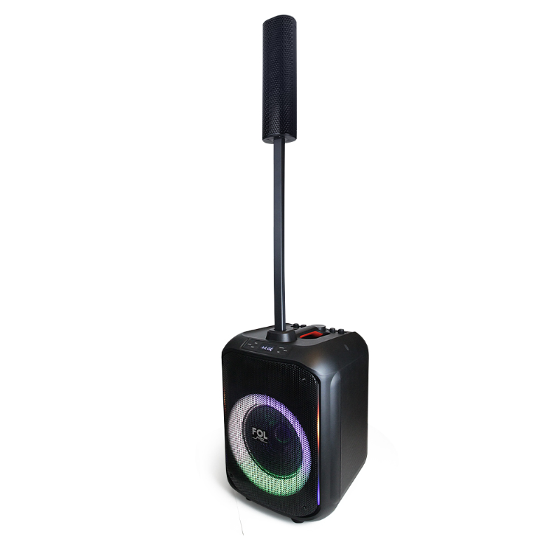 Foto 5 pulgar | Bocina  Fol Torre de Sonido Inalámbrica Portátil Bluetooth Tws Recargable Con Micrófono