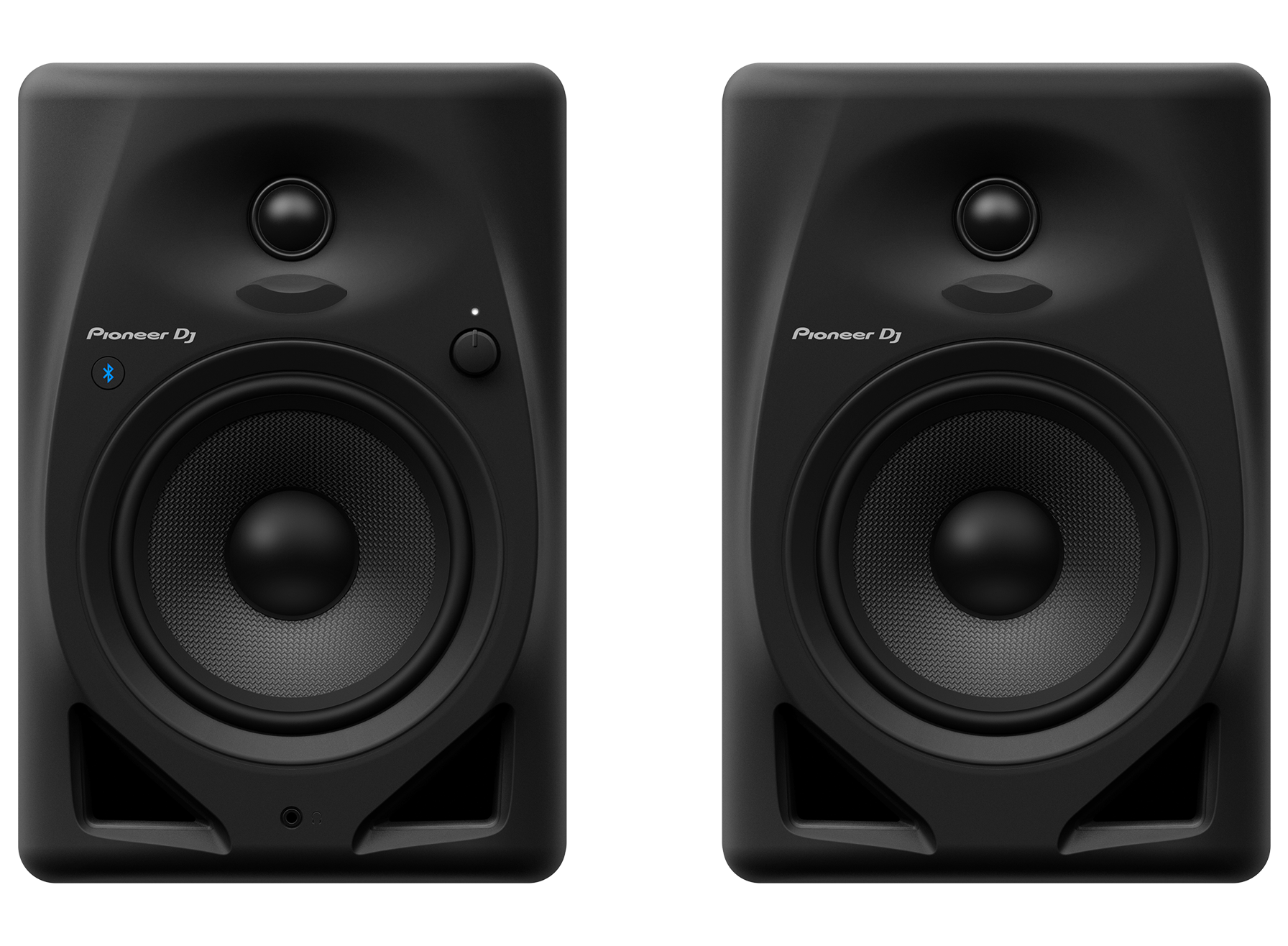 Monitores De 5'' Ideales Para Espacios Pequeños (dj Y Home Studio) (par) Blanco Con Bluetoo  Dm-50d-btth