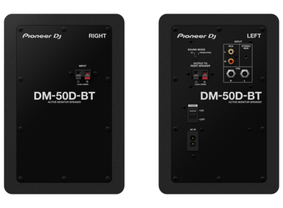 Foto 2 | Monitores De 5'' Ideales Para Espacios Pequeños (dj Y Home Studio) (par) Blanco Con Bluetoo Dm-50d-btth